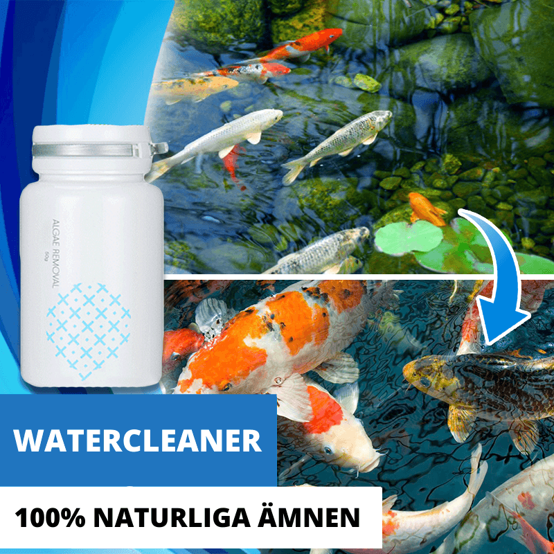 WaterCleaner - rengör dammen och akvariet på nolltid (2 för 1)