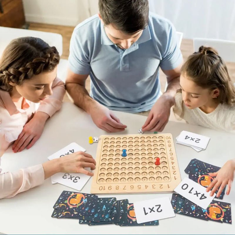 MontessoriBoard - Det roliga multiplikationsbrädspelet