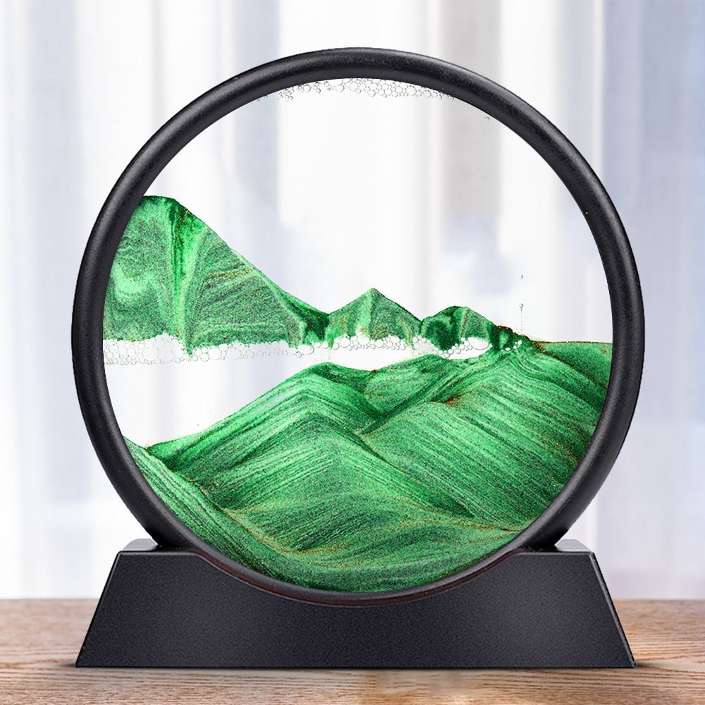 DreamGlass - magiskt timglas med vackra landskap